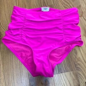 Crown & Ivy High Waisted Swim Bottoms